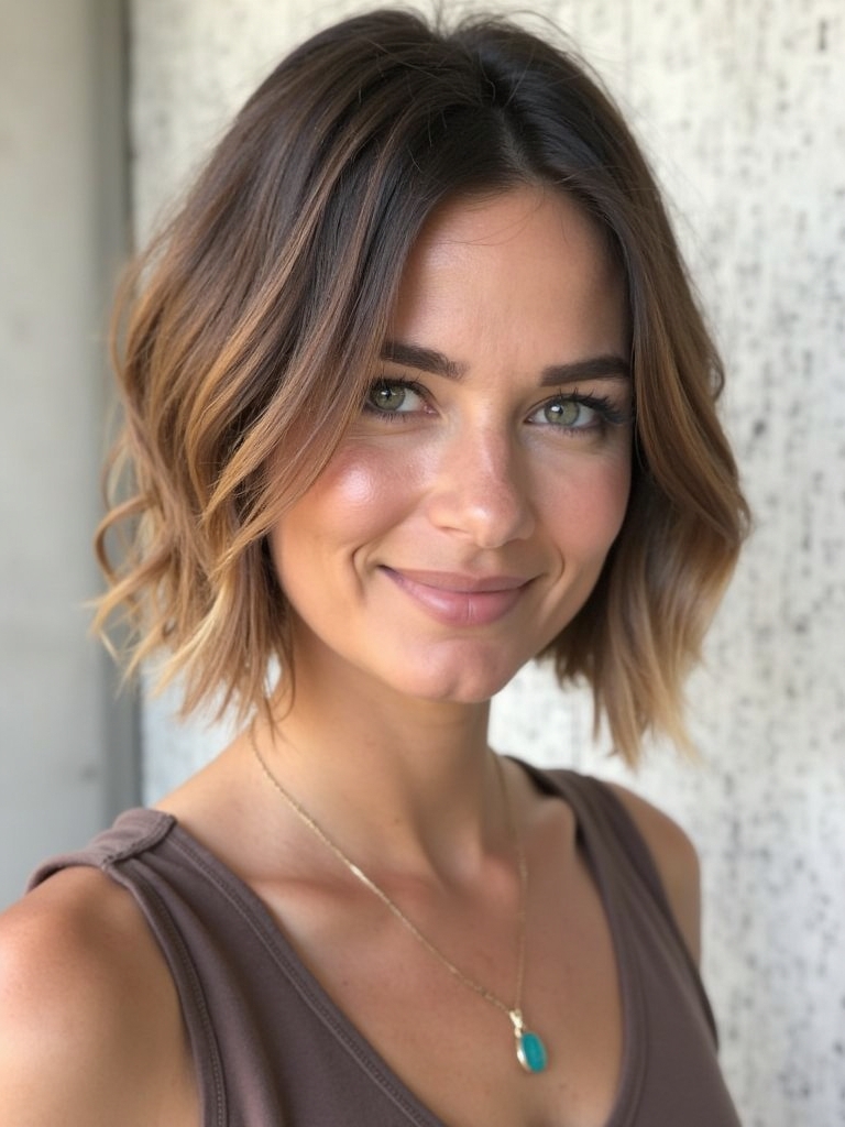 Angled Bob Haircut: The Blunt Beauty