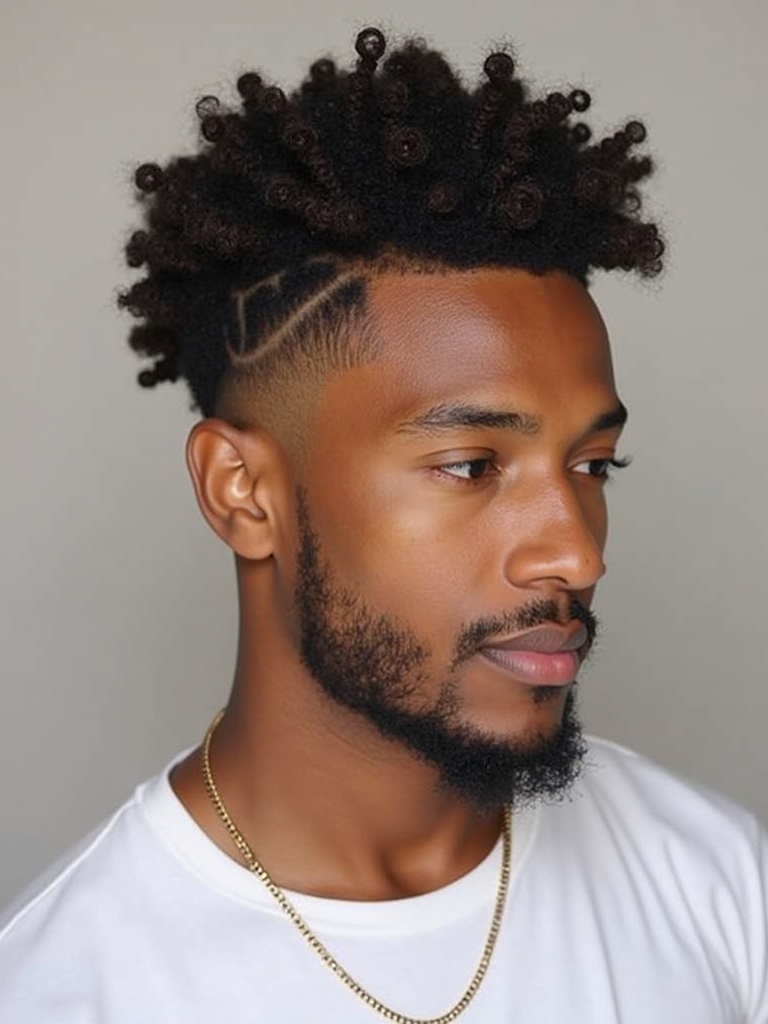 Hairstyles For Men Curly Hair: The Box Braids