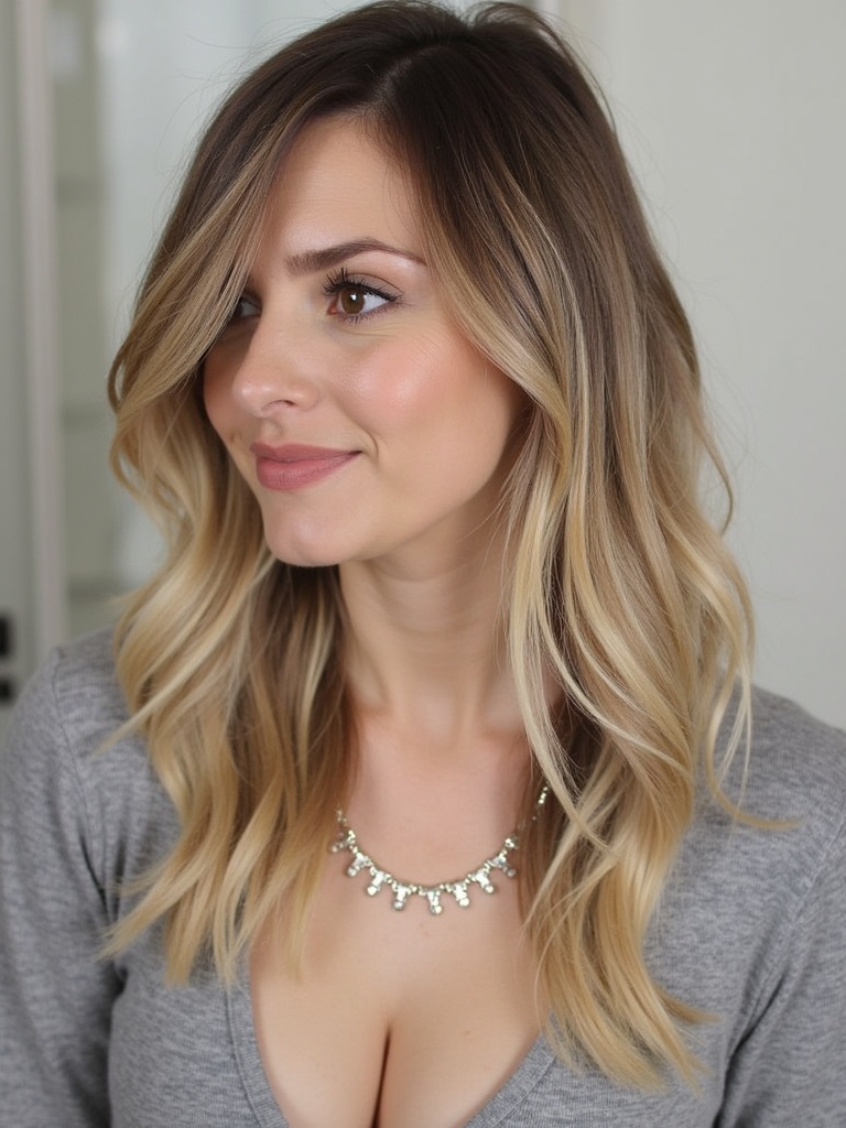 Layered Collarbone Length Cut