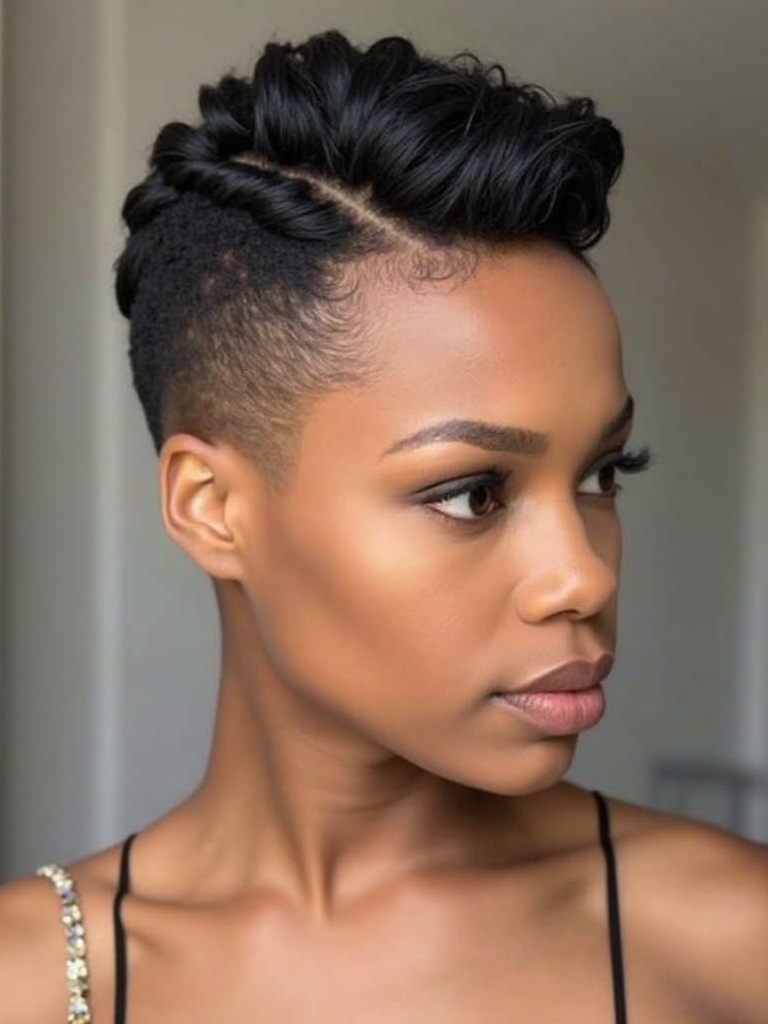 Stunning Short Haircuts for Black Women: The Tapered Cut
