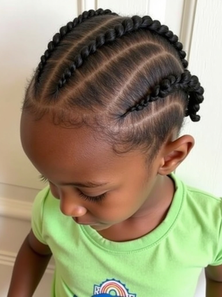 Hair Styles Kids: Cornrows
