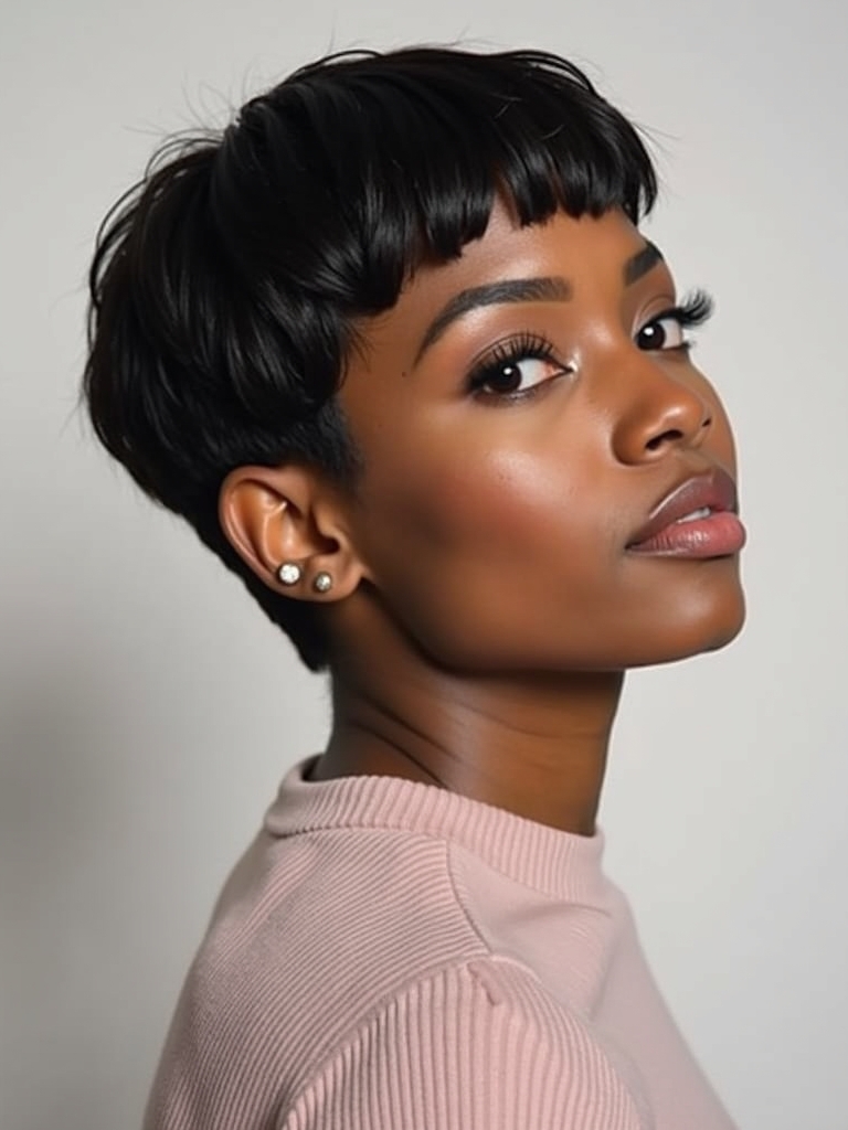 Stunning Short Haircuts for Black Women: The Shag