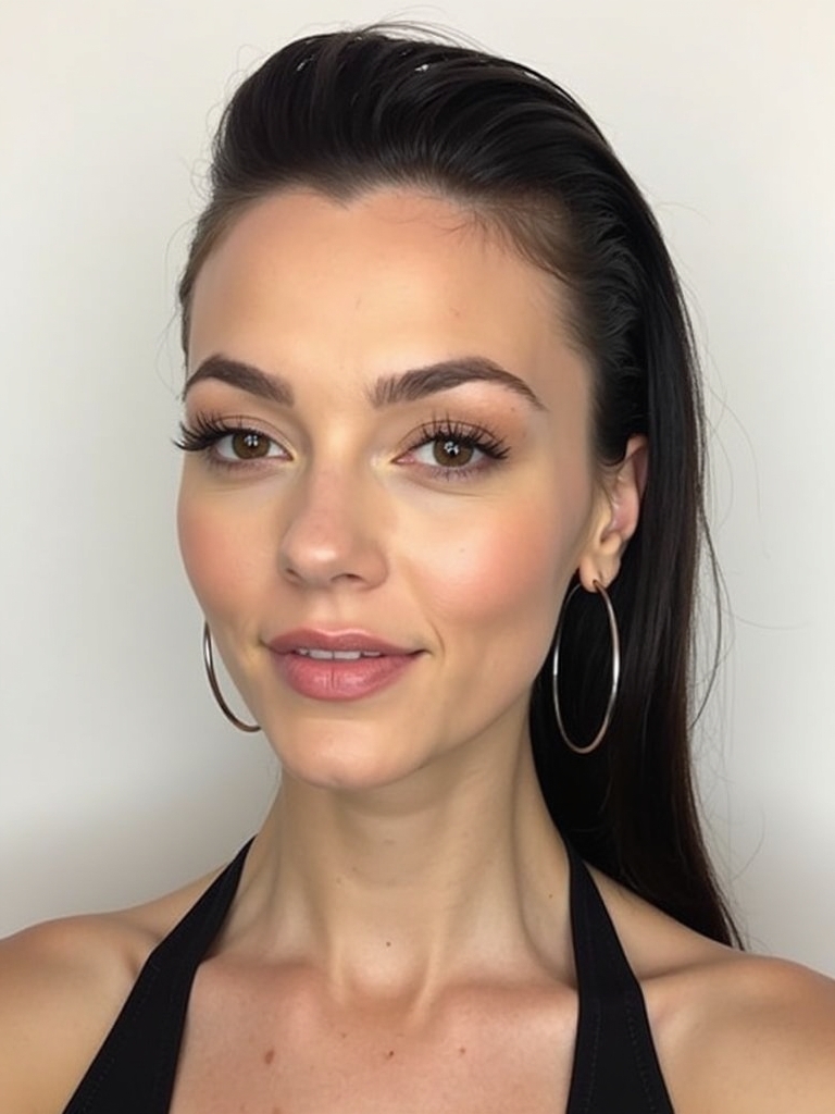 Long Haircut Ideas: Slicked-Back Hair