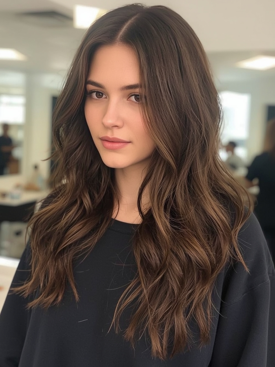 Shoulder Length Hairstyle For Thin Hair Fine: Curled Ends