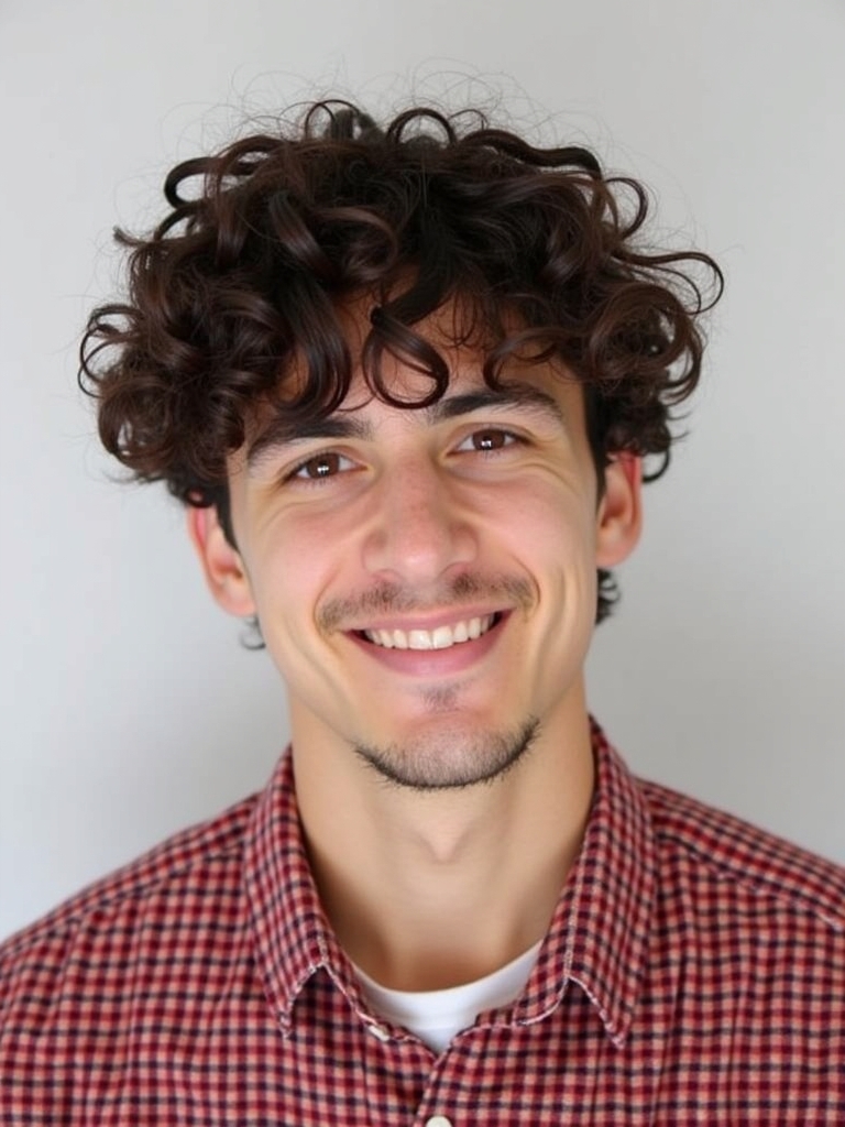 Curly Hairstyles for Guys: The Layered Curls