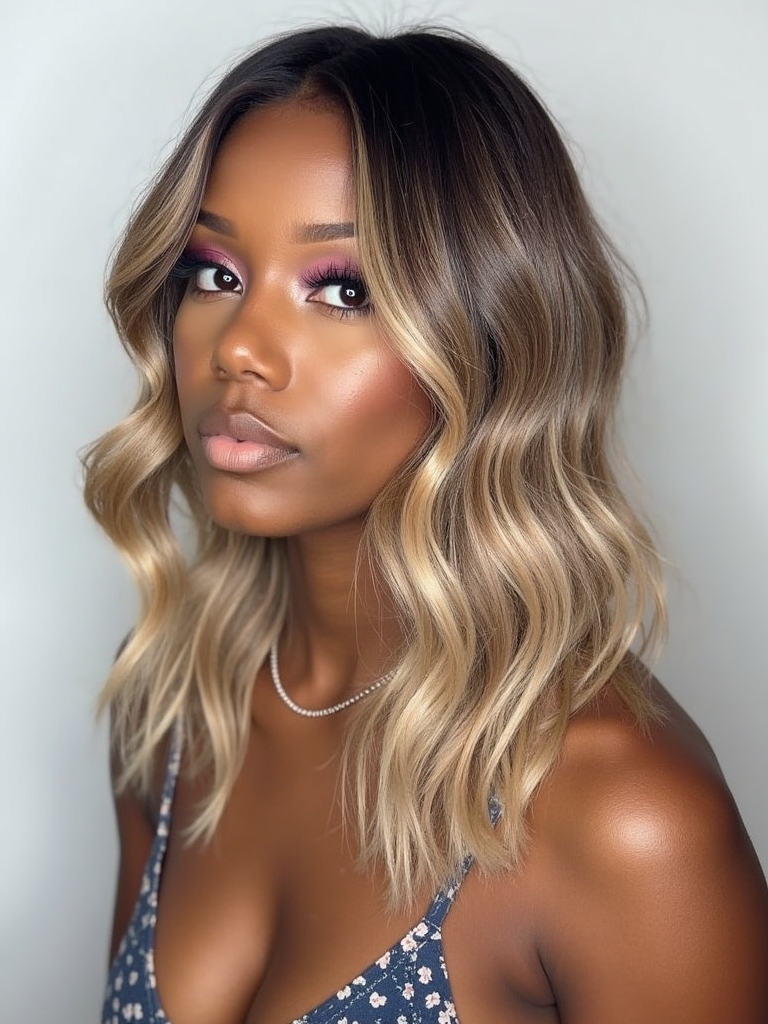 Edgy Hair Color Ideas Copper: Copper Faded Highlights