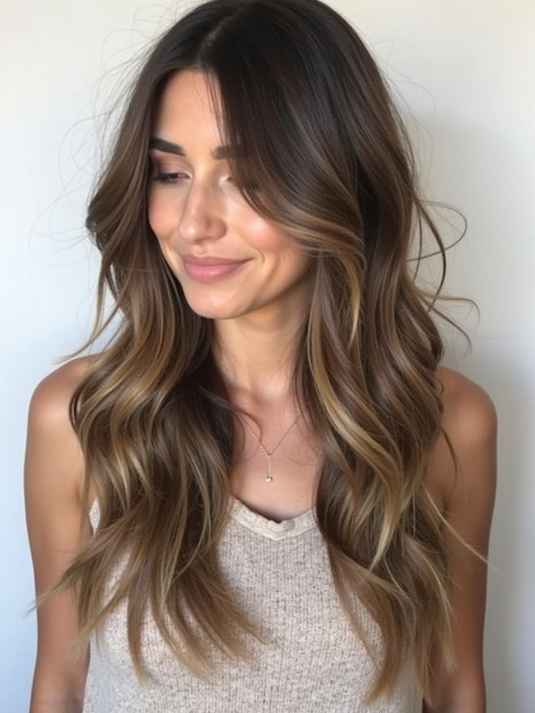 Long Haircut Ideas: Soft Waves with Subtle Layers