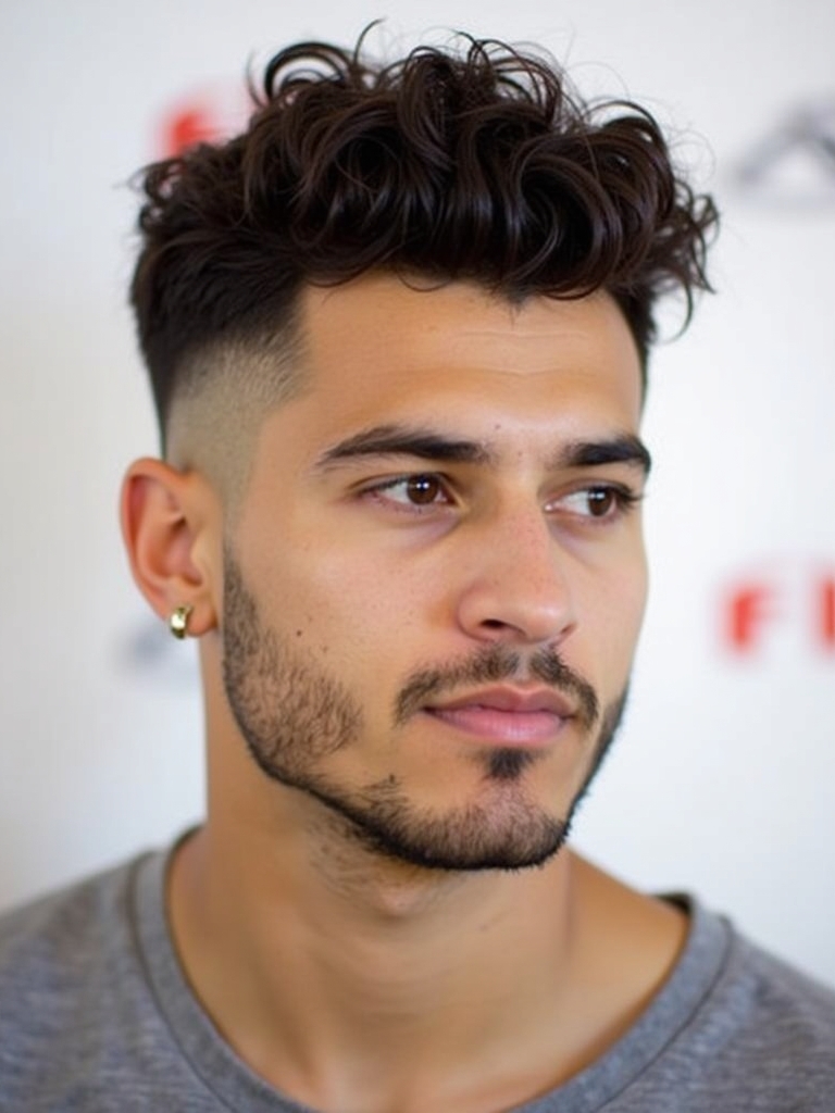 Hairstyles For Men Curly Hair: The Undercut