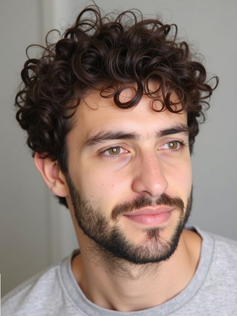 Curly Hairstyles for Guys: The Shaggy Curls