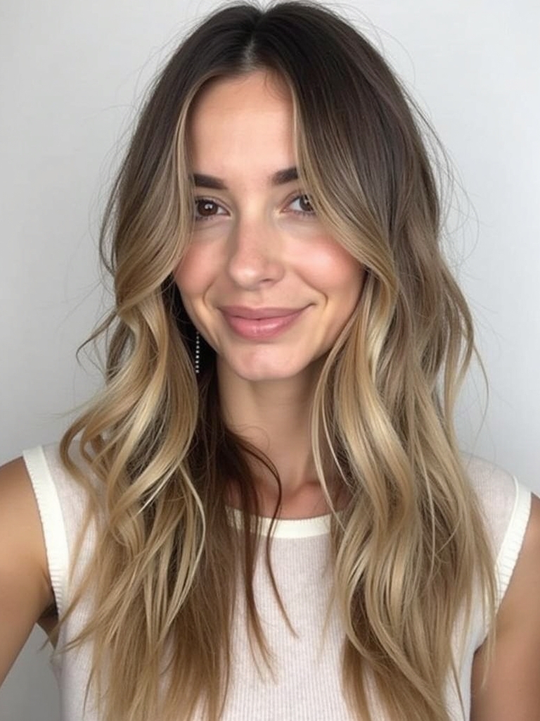 Long Haircut Ideas: U-Shape Cut with Long Layers
