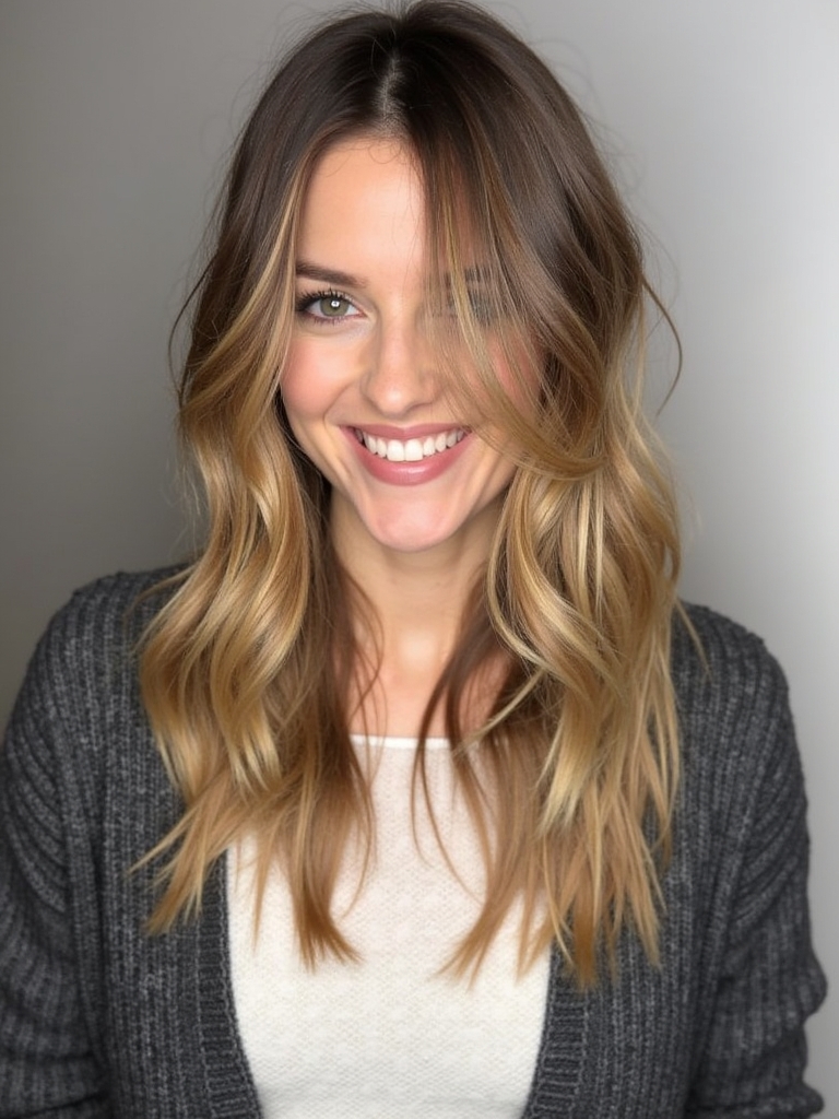 Tousled Collarbone Length Waves