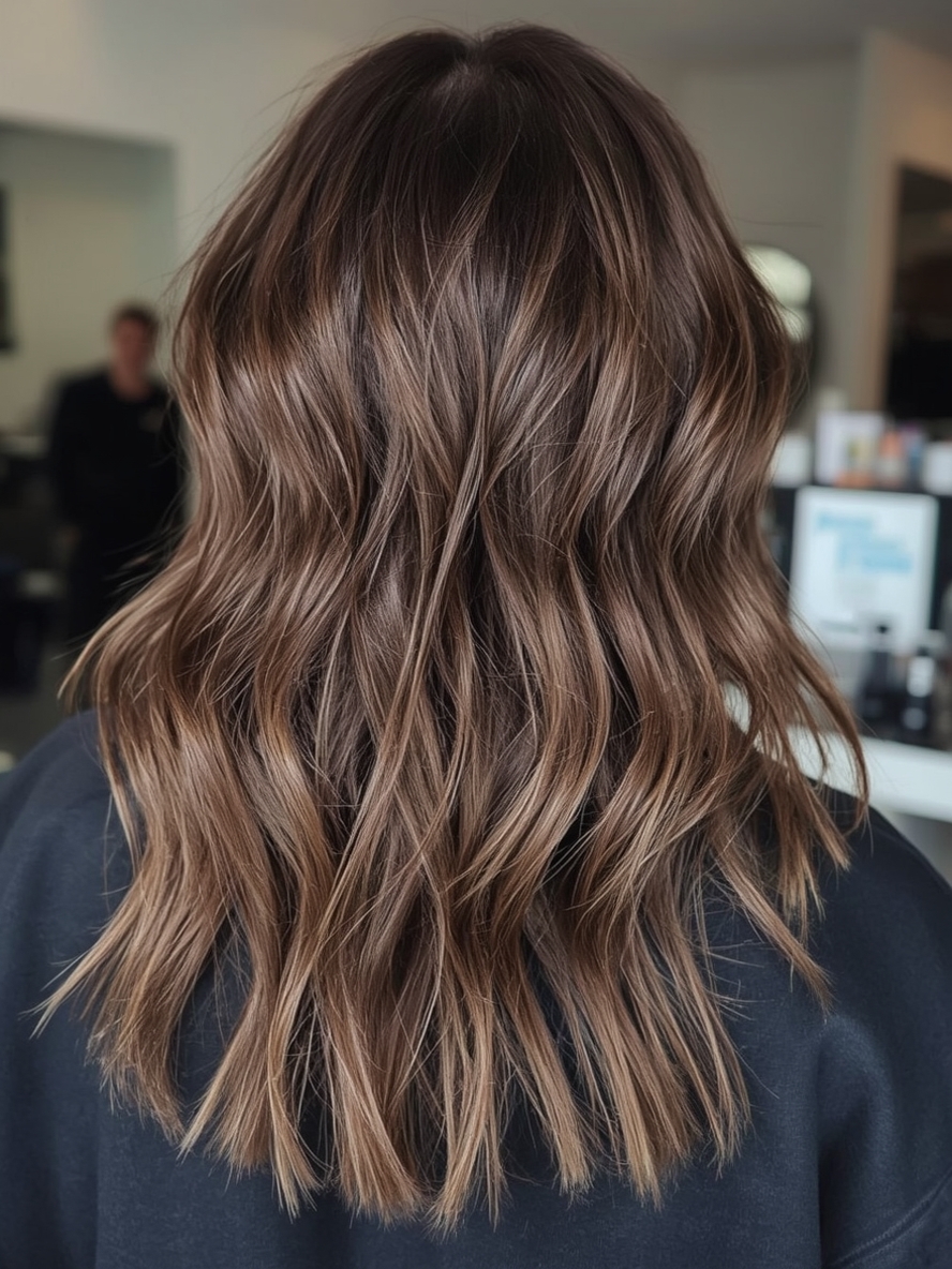 Caramel Highlights on Brown Hair: Babylights Bliss