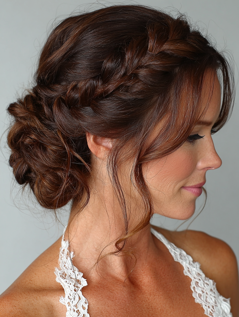 Braided Bun Chignon Braid Hairstyles