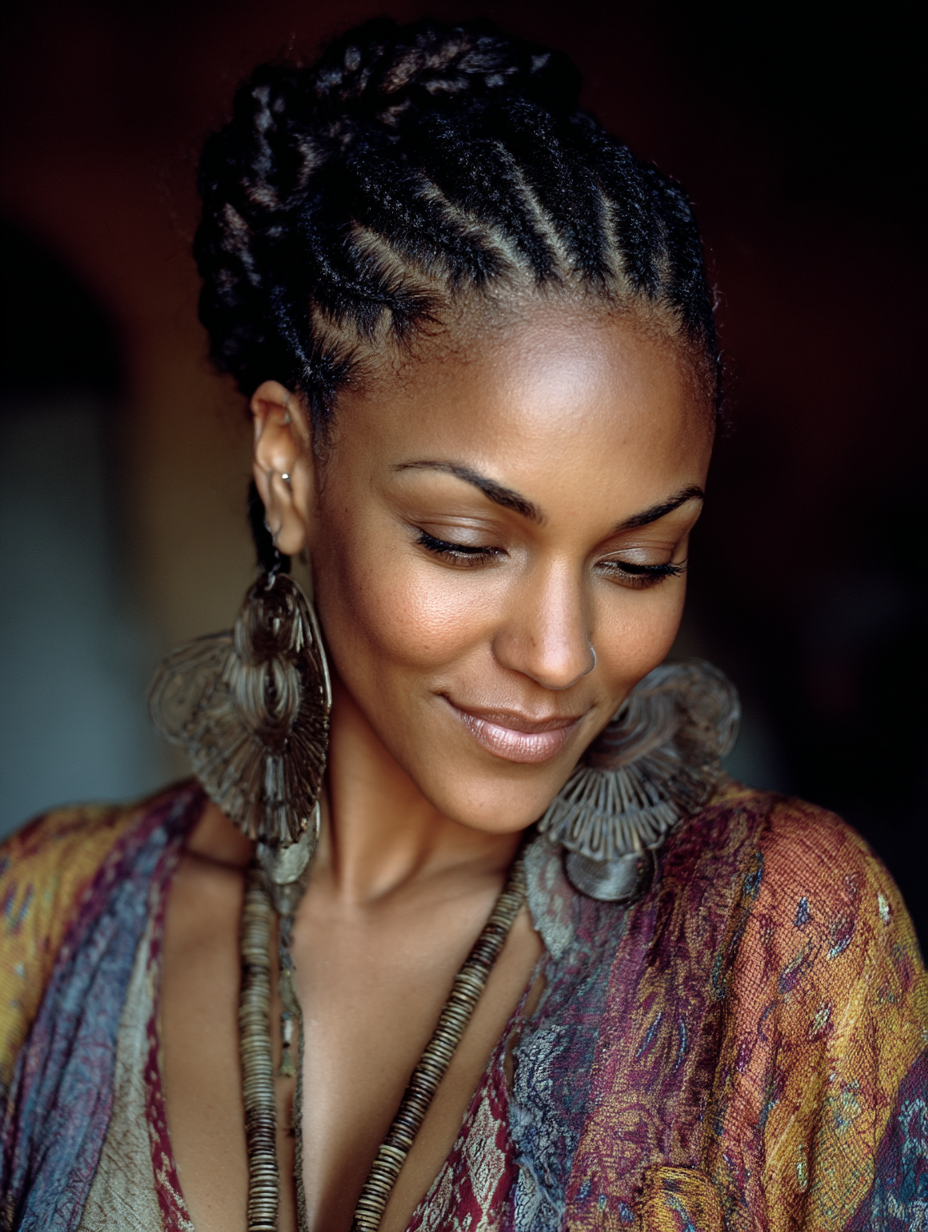 Braids And Cornrows African Braids Hairstyles
