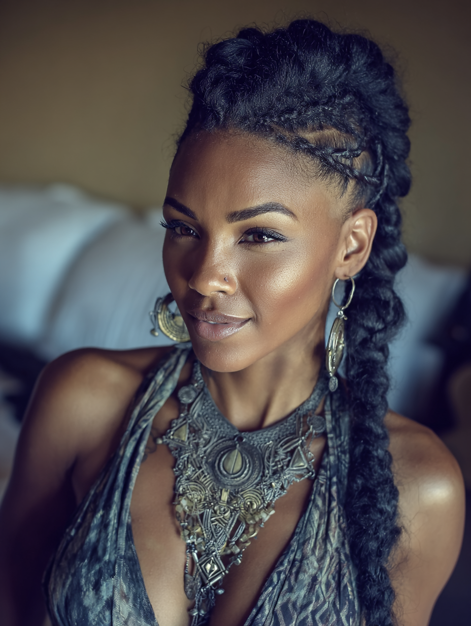 Triangle Braids African Braids Hairstyles