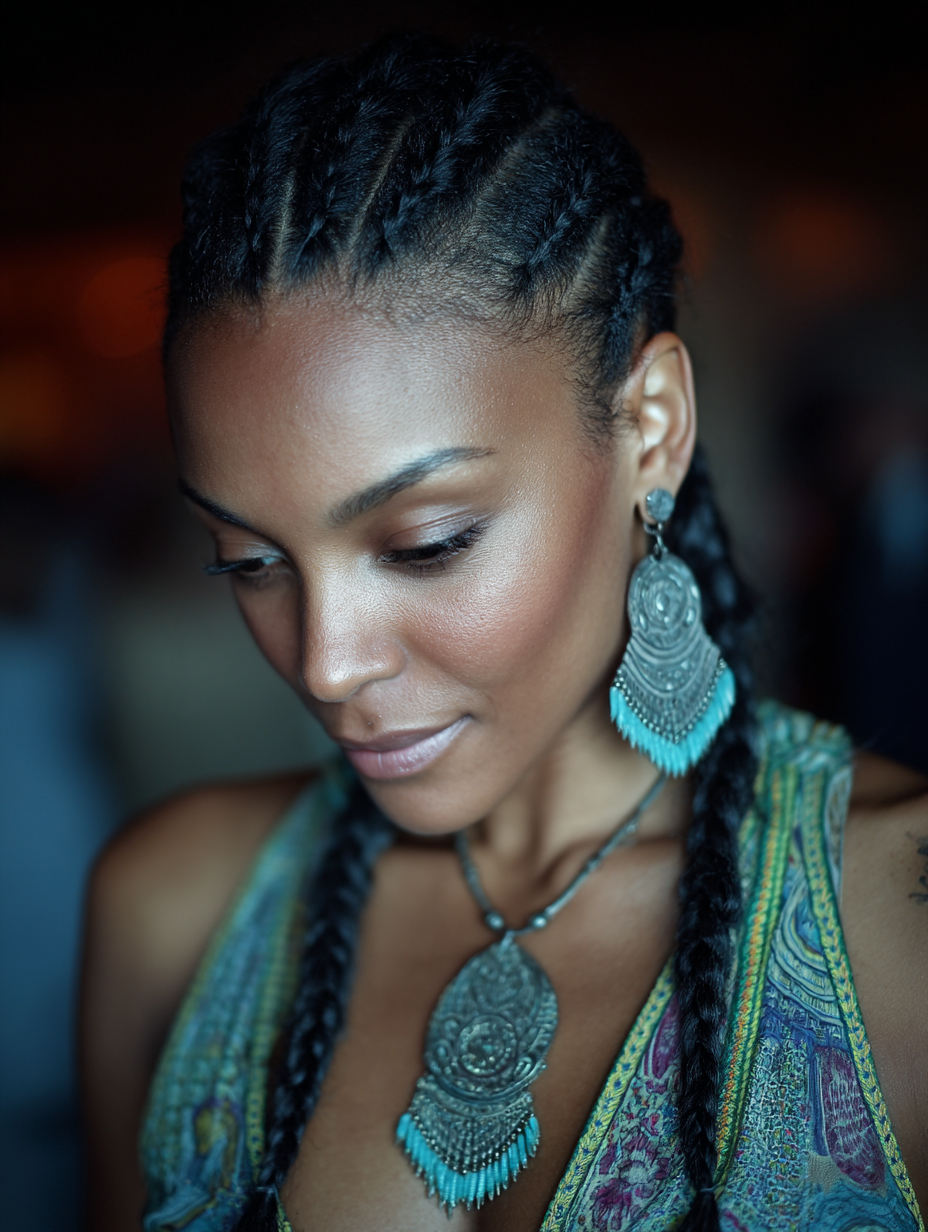 Invisible Braids African Hairstyles