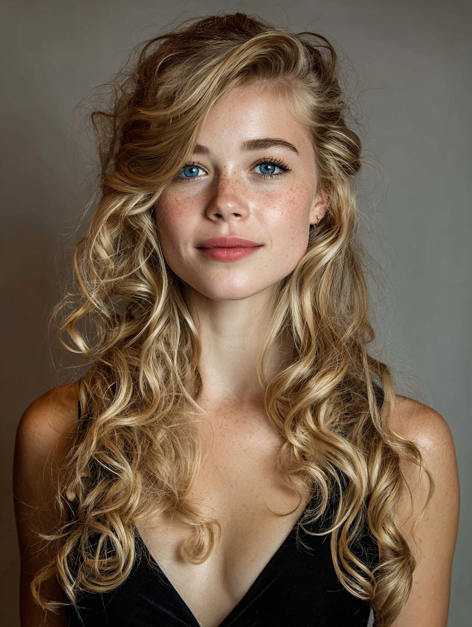 Hairstyle For Prom: Hollywood Style Curls