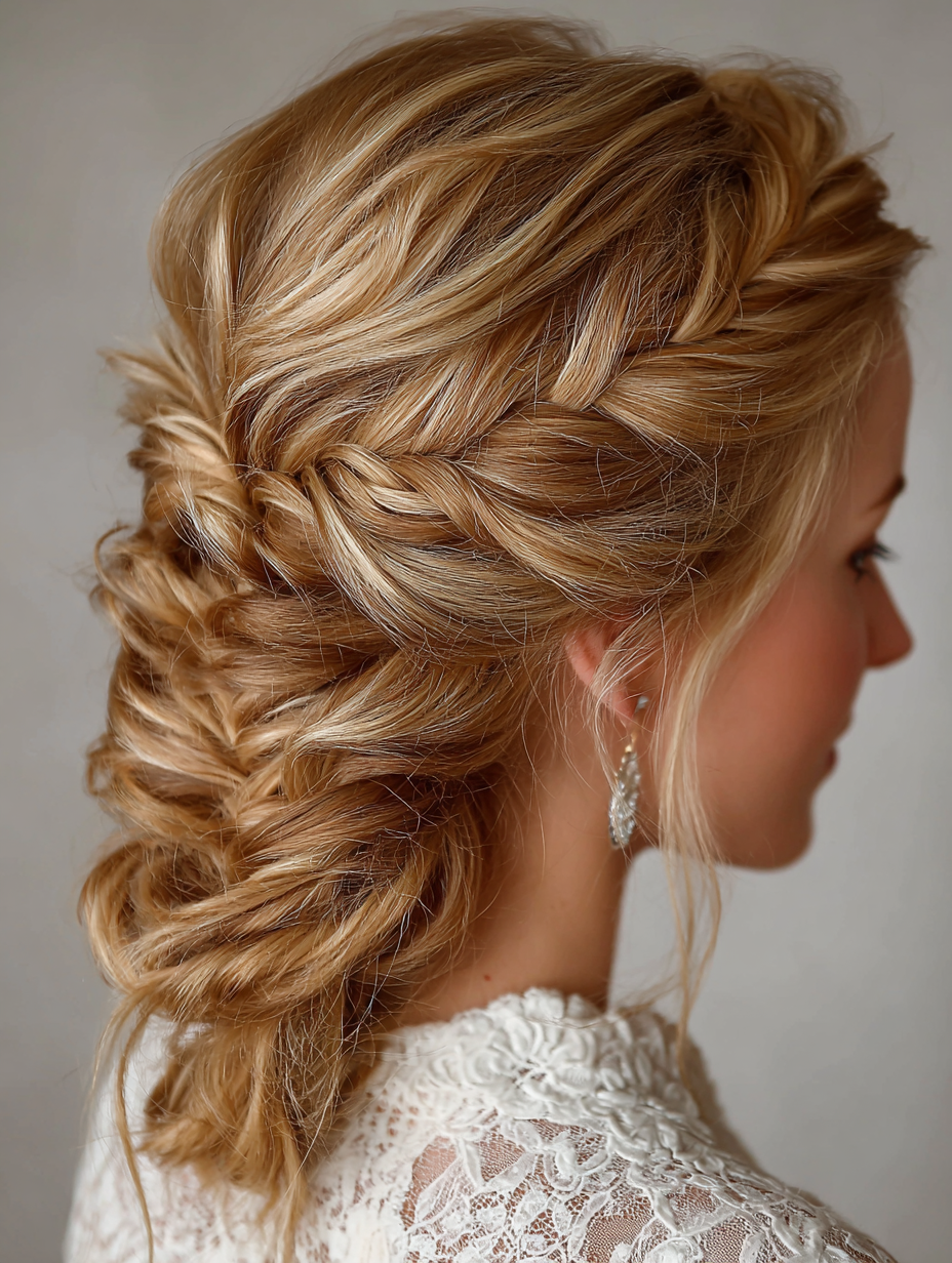 Hairstyle For Prom: Fishtail Braid