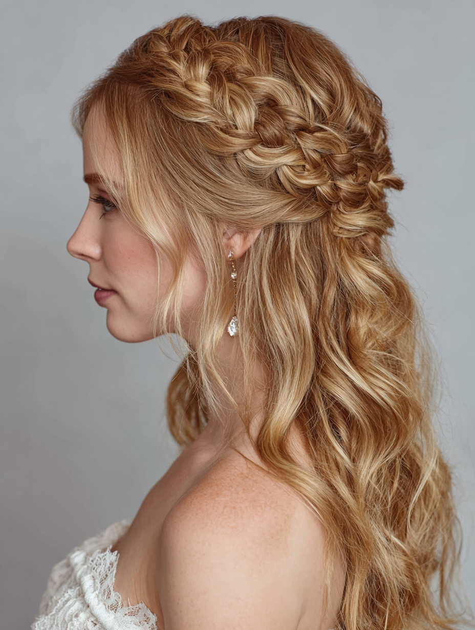 WATERFALL BRAID: A STUNNING PROM HAIR STYLE