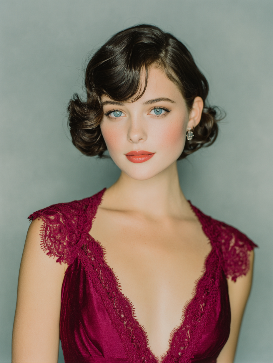 Hairstyle For Prom: Glamorous Finger Waves