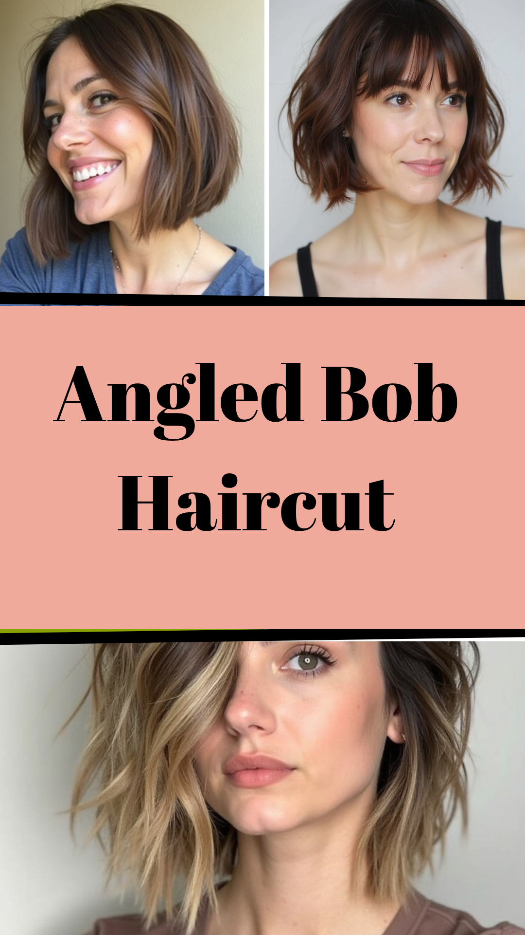 Angled Bob Haircut