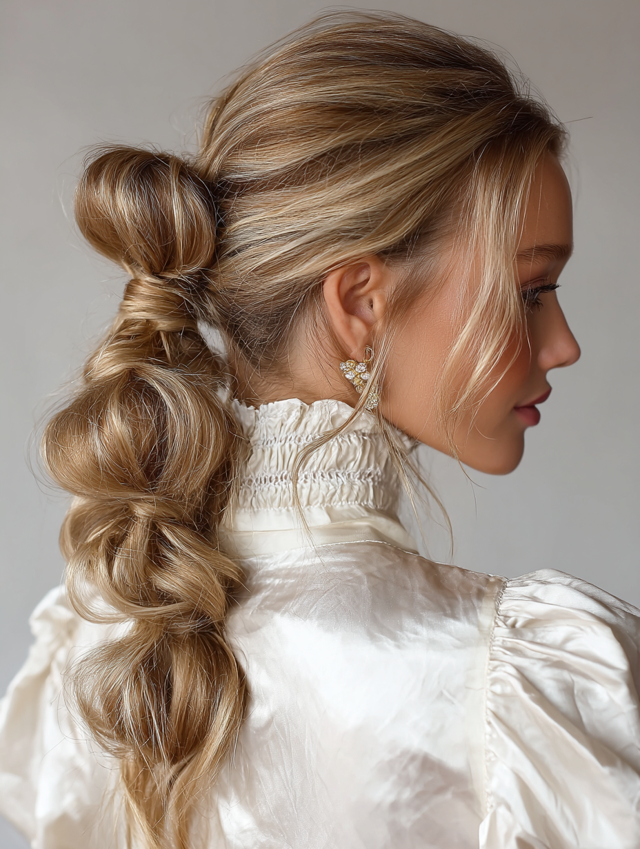 Bubbly Ponytail: Elegant Ponytail Hairstyles
